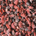красный гранит, покрытие из каменной крошки